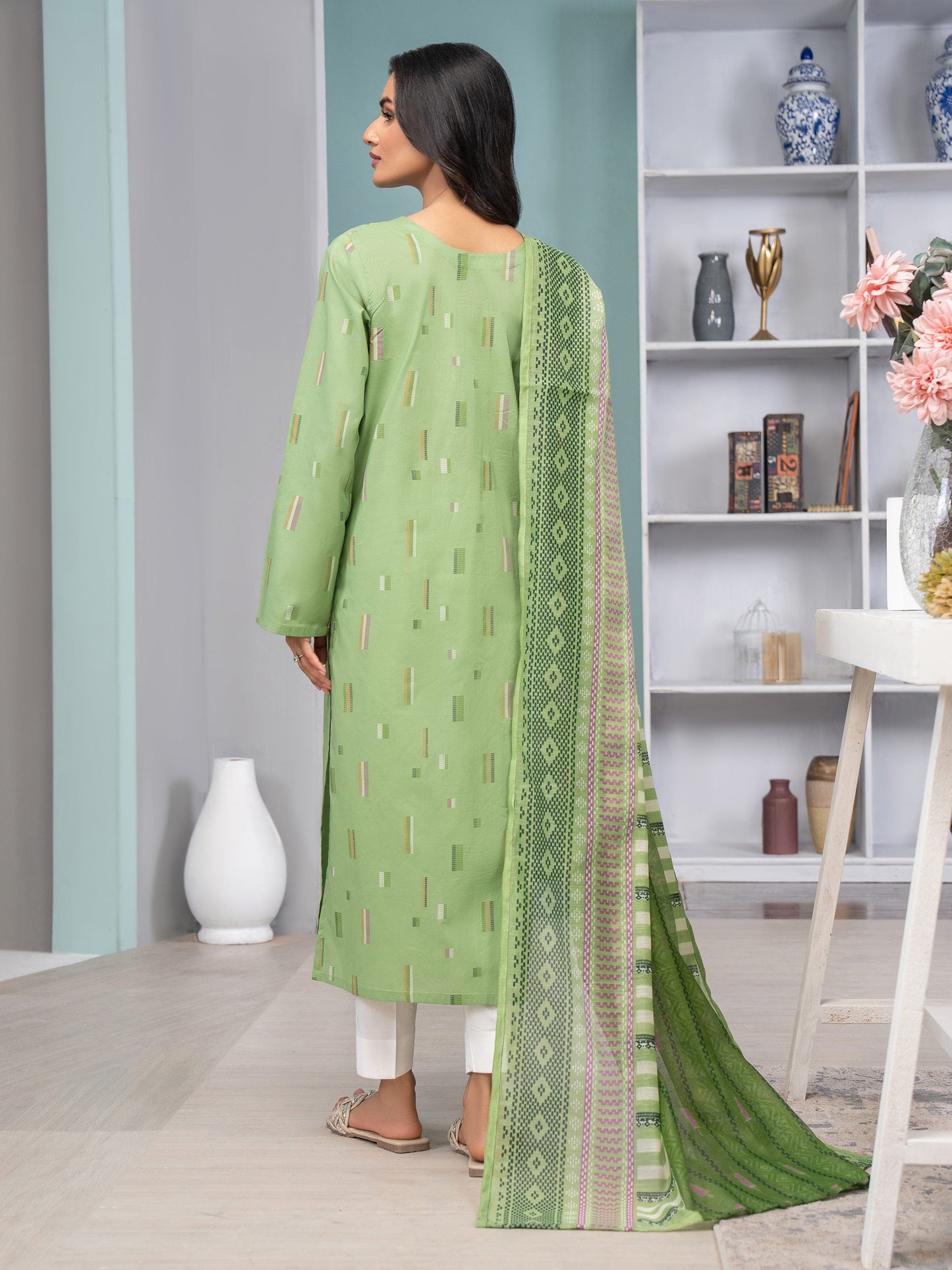 2 Piece Lawn Suit-Printed(Unstitched)