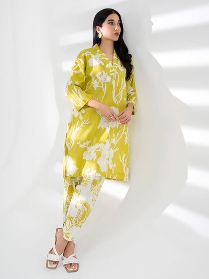 2 Piece Lawn Suit-Printed (Unstitched)