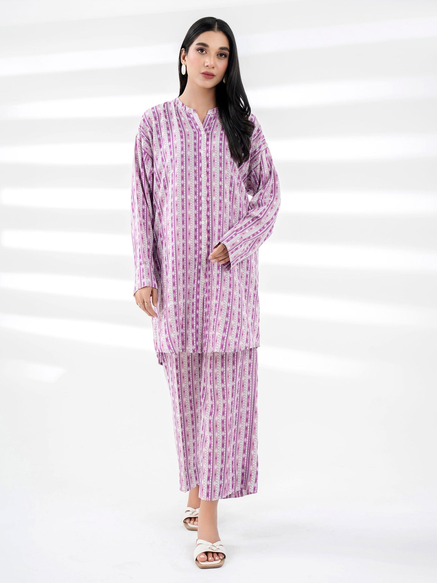 Viscose Lawn Shirt-Printed (Unstitched)