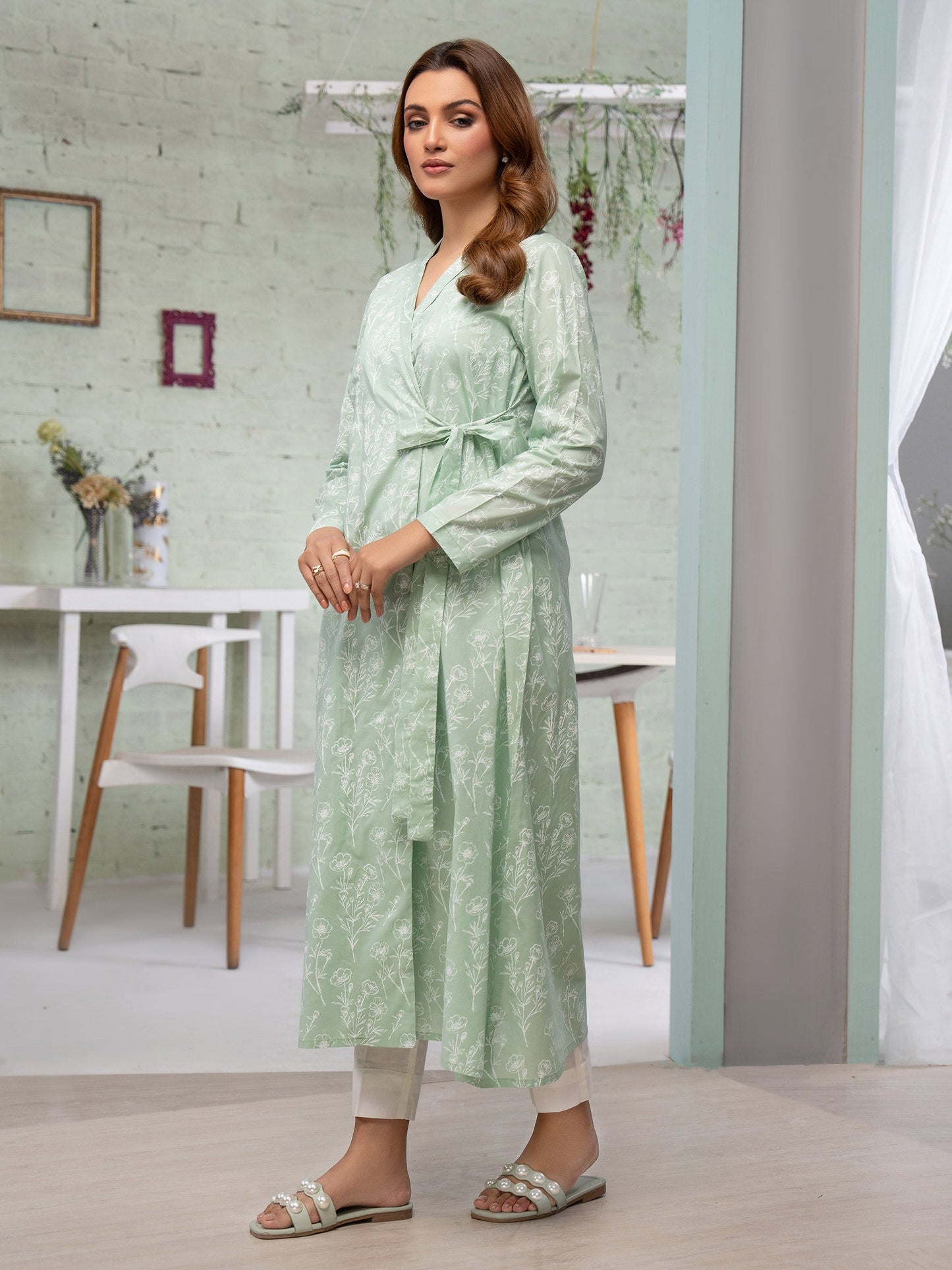 Lawn Shirt-Paste Print (Unstitched)