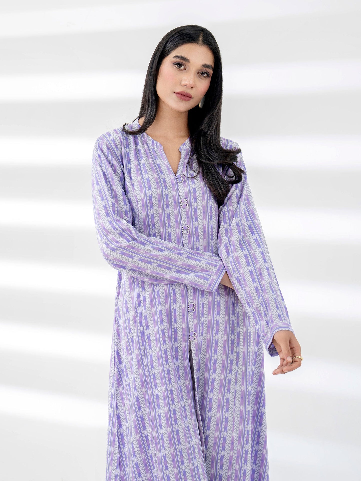 Viscose Lawn Shirt-Printed (Unstitched)