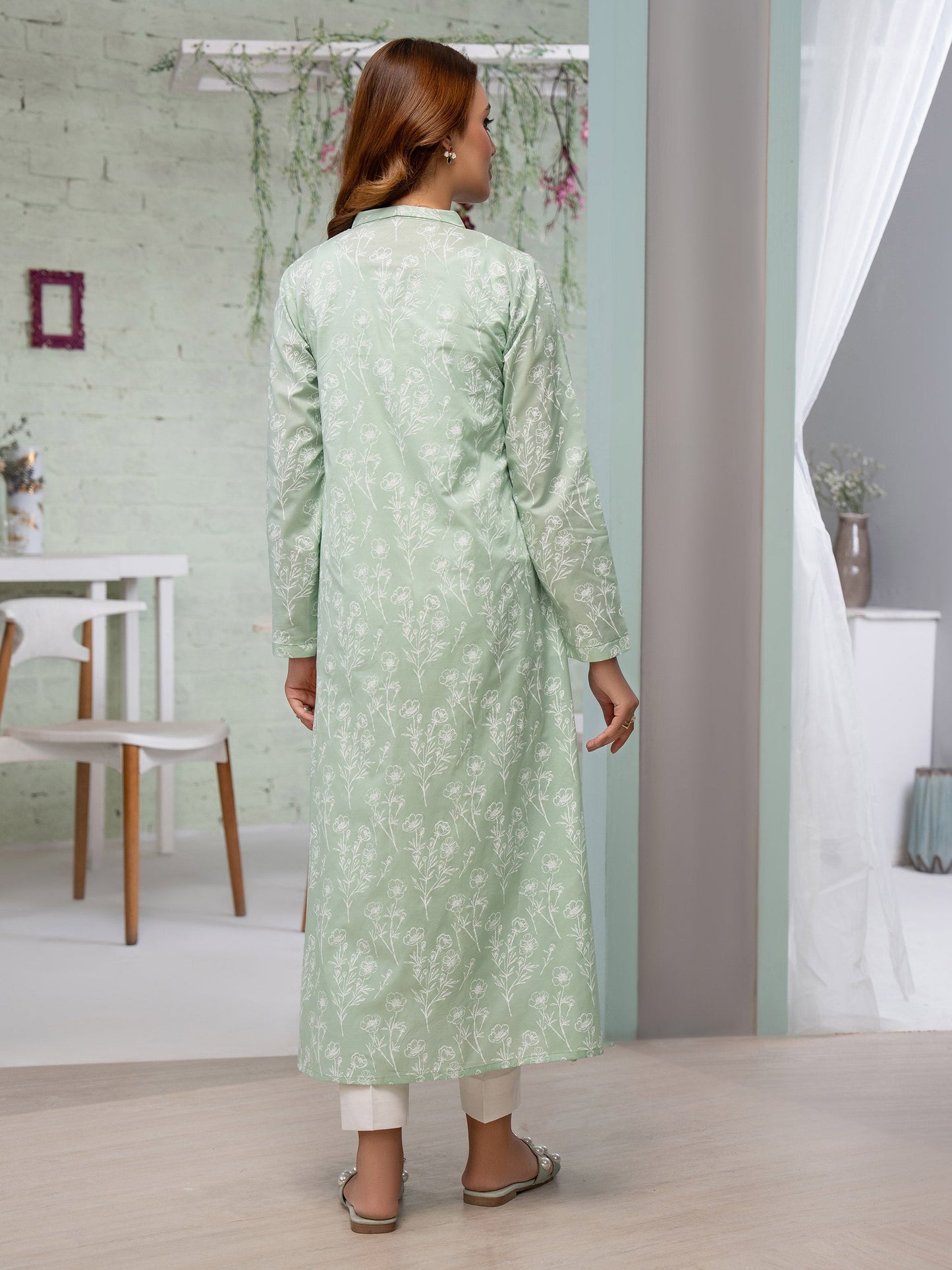 Lawn Shirt-Paste Print (Unstitched)