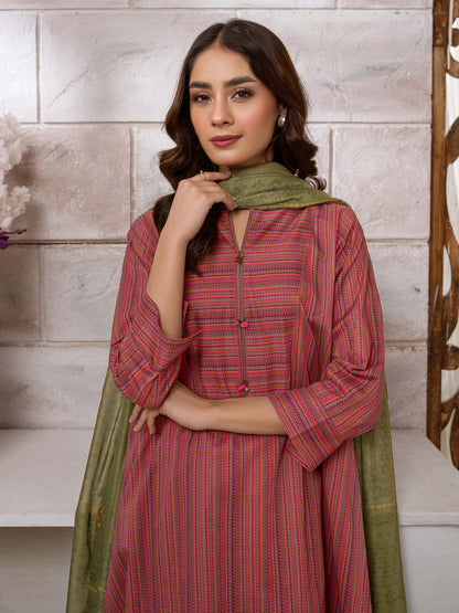 3 Piece Lawn Suit-Printed(Unstitched)