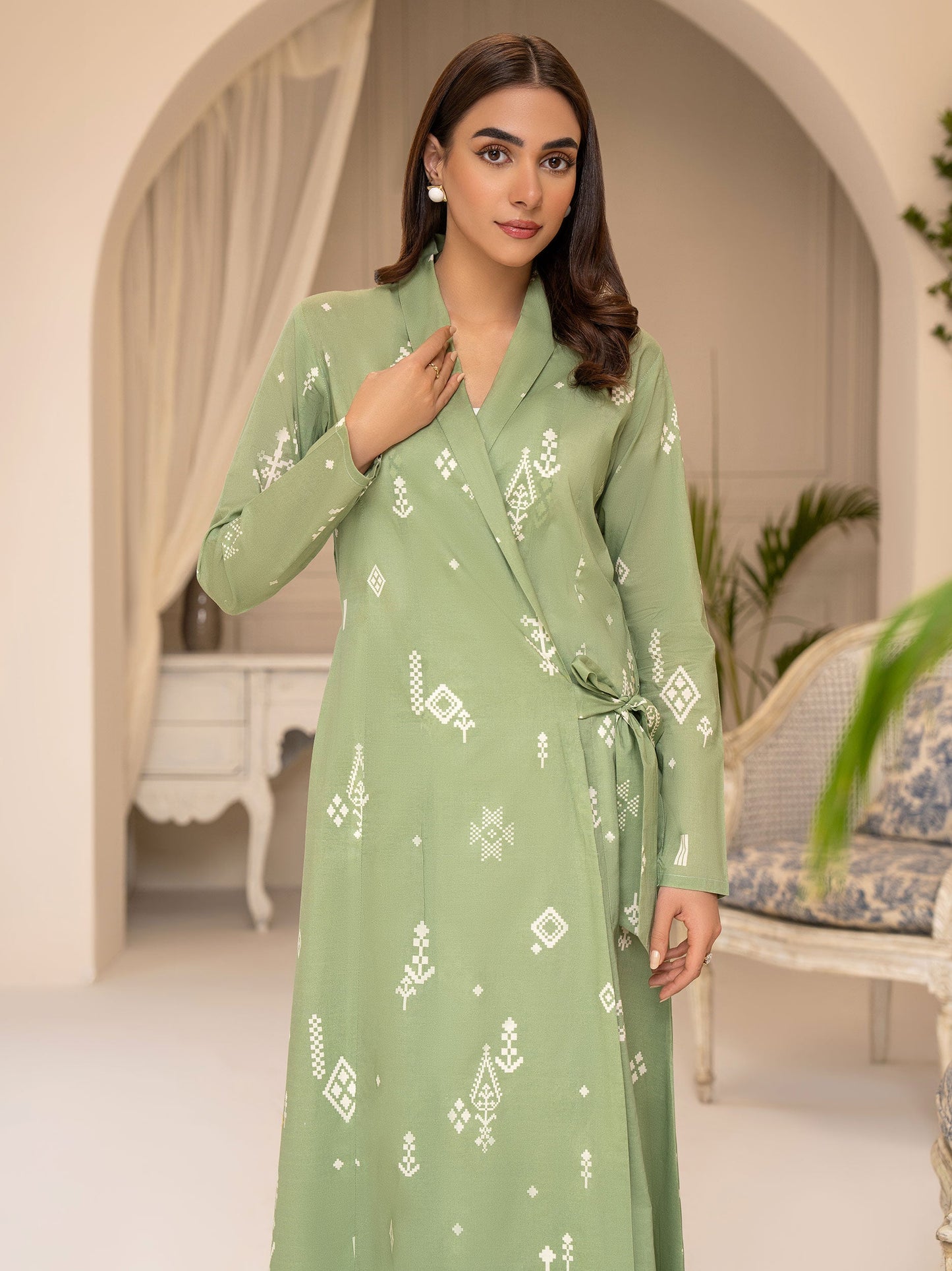 Lawn Shirt-Printed (Unstitched)
