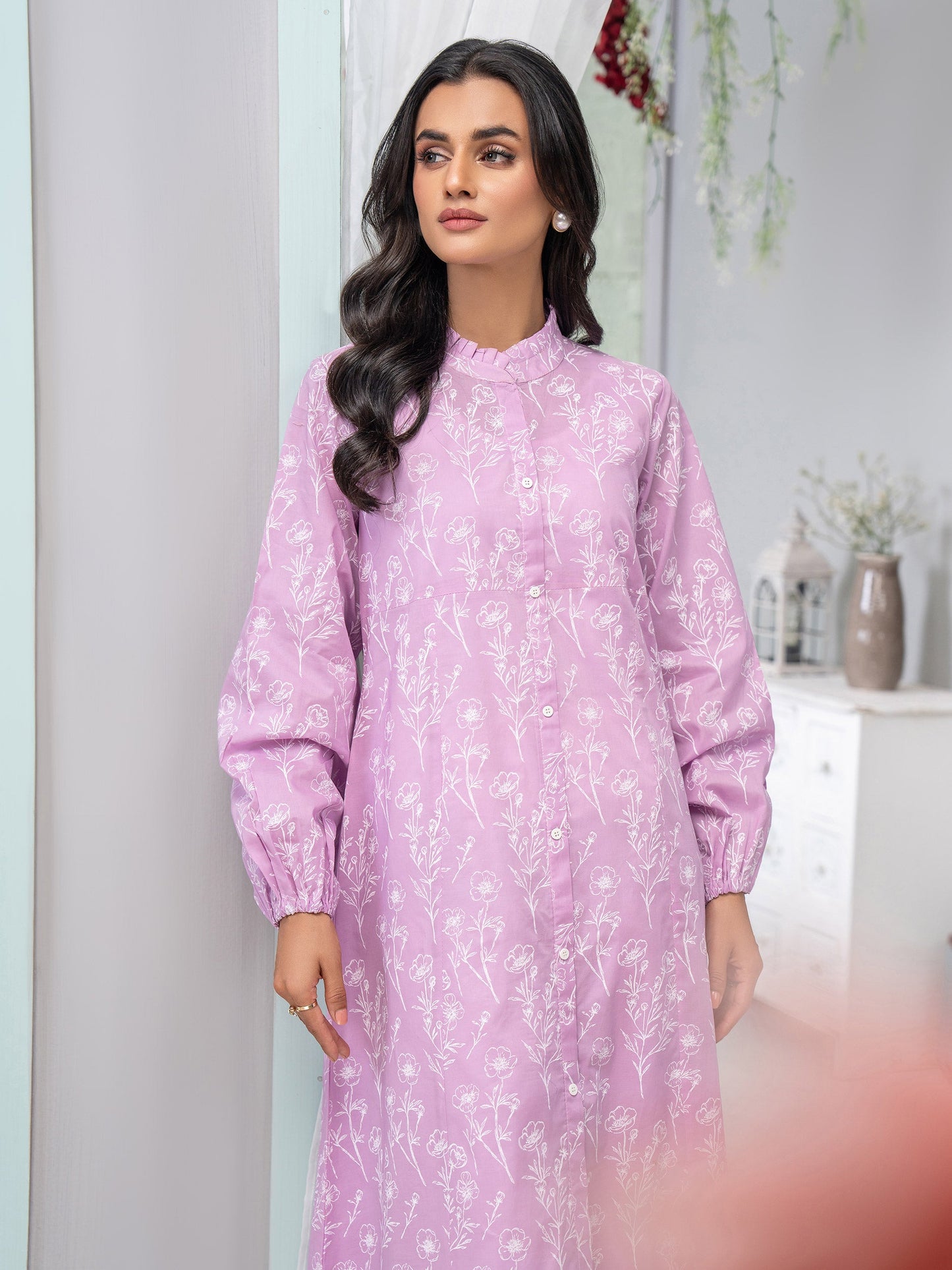 Lawn Shirt-Paste Print (Unstitched)