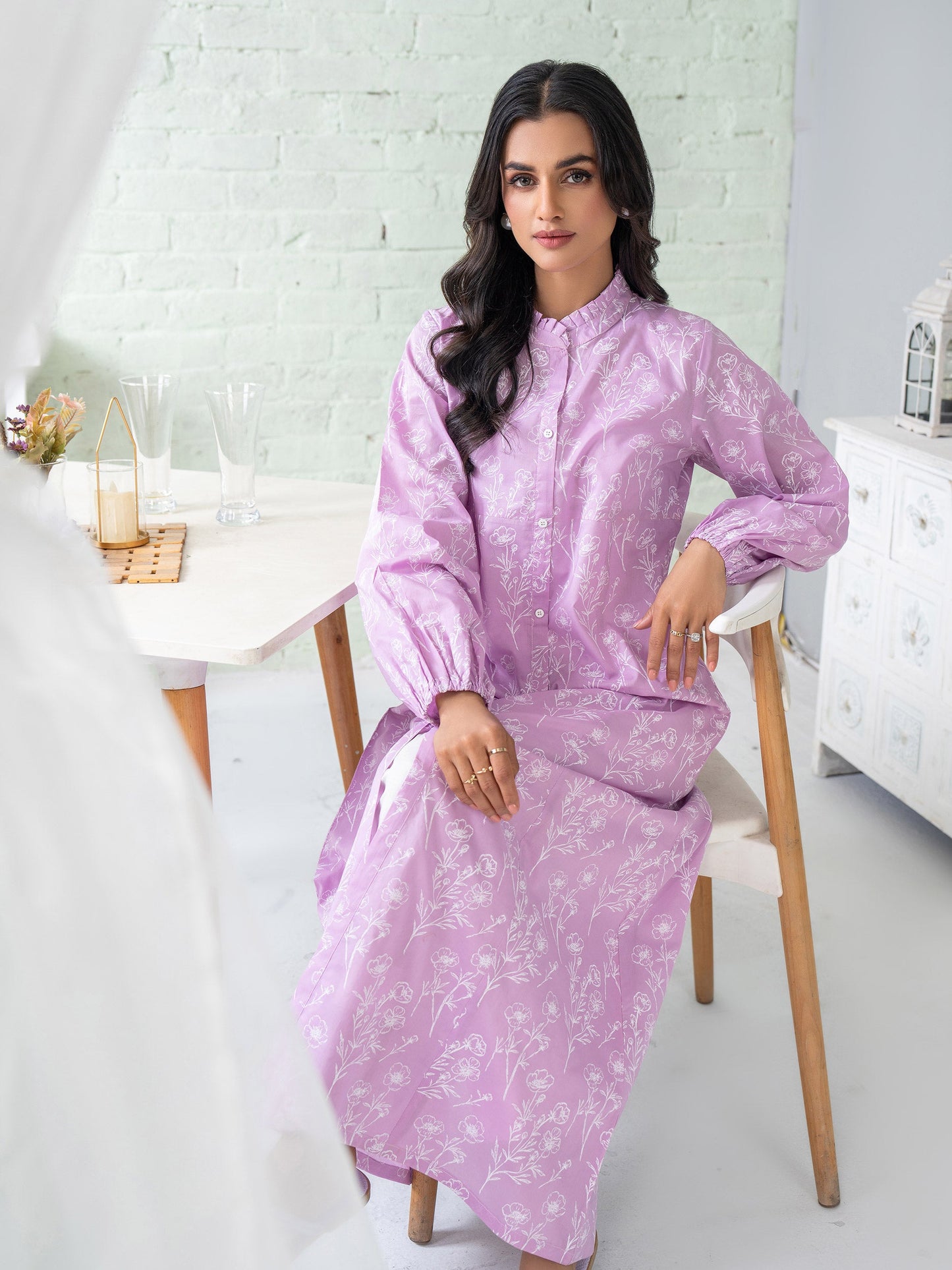 Lawn Shirt-Paste Print (Unstitched)