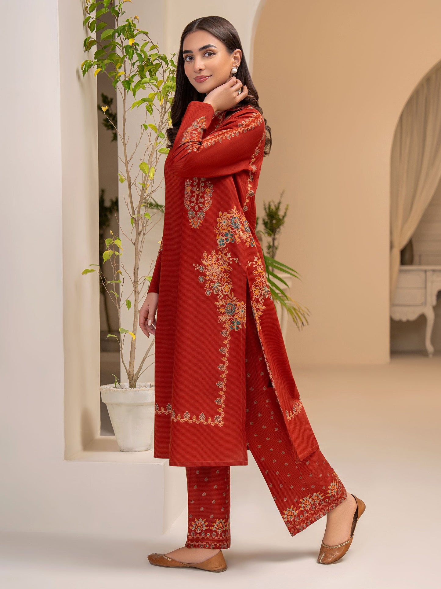 2 Piece Lawn Suit-Printed (Unstitched)