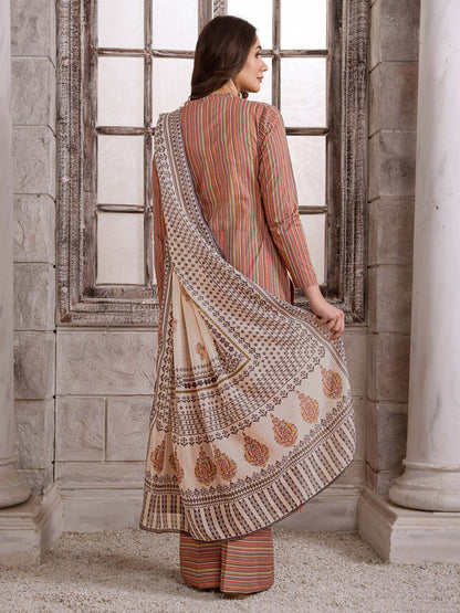 3 Piece Lawn Suit-Printed (Unstitched)