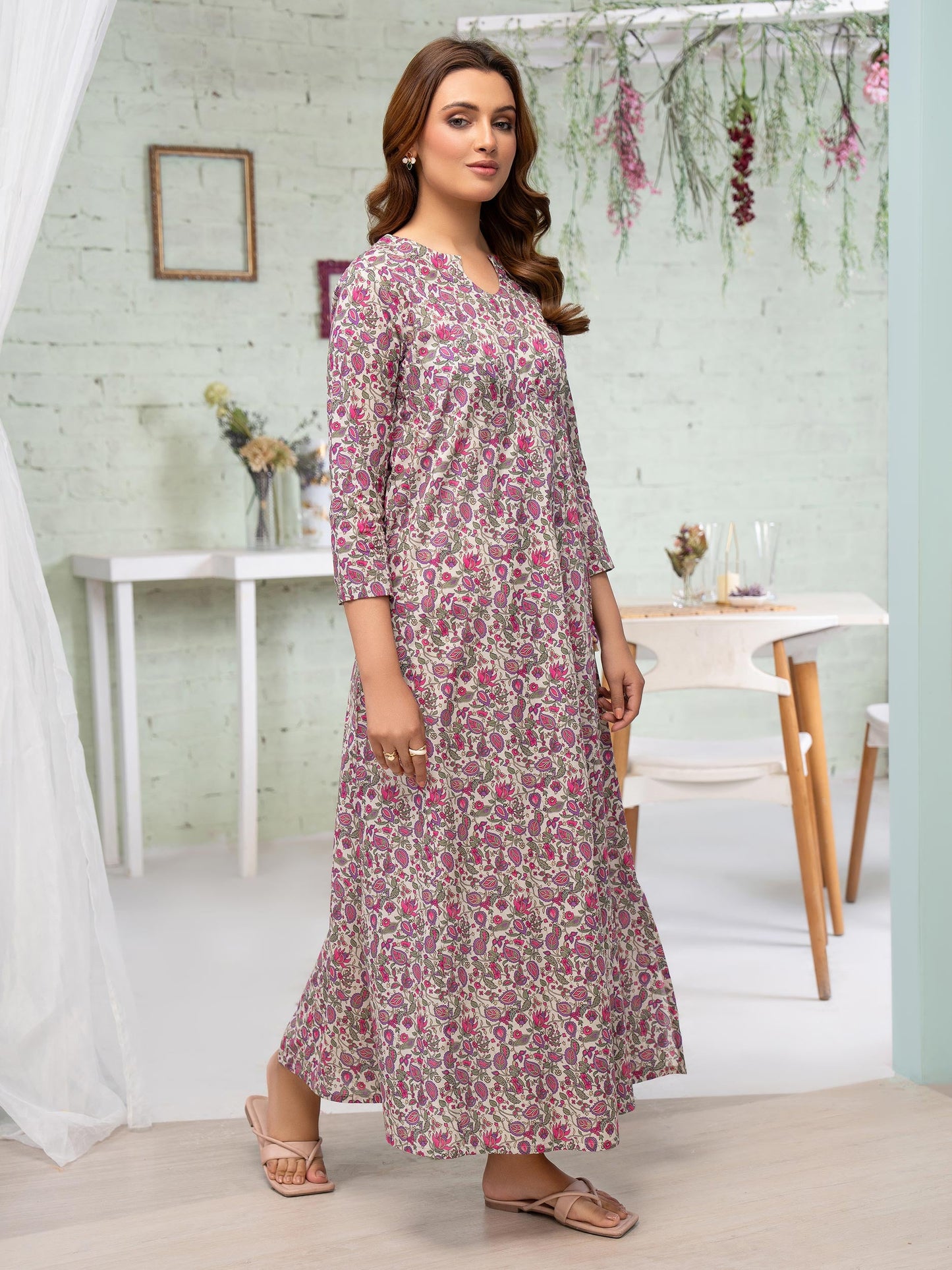 Viscose Shirt-Printed (Unstitched)
