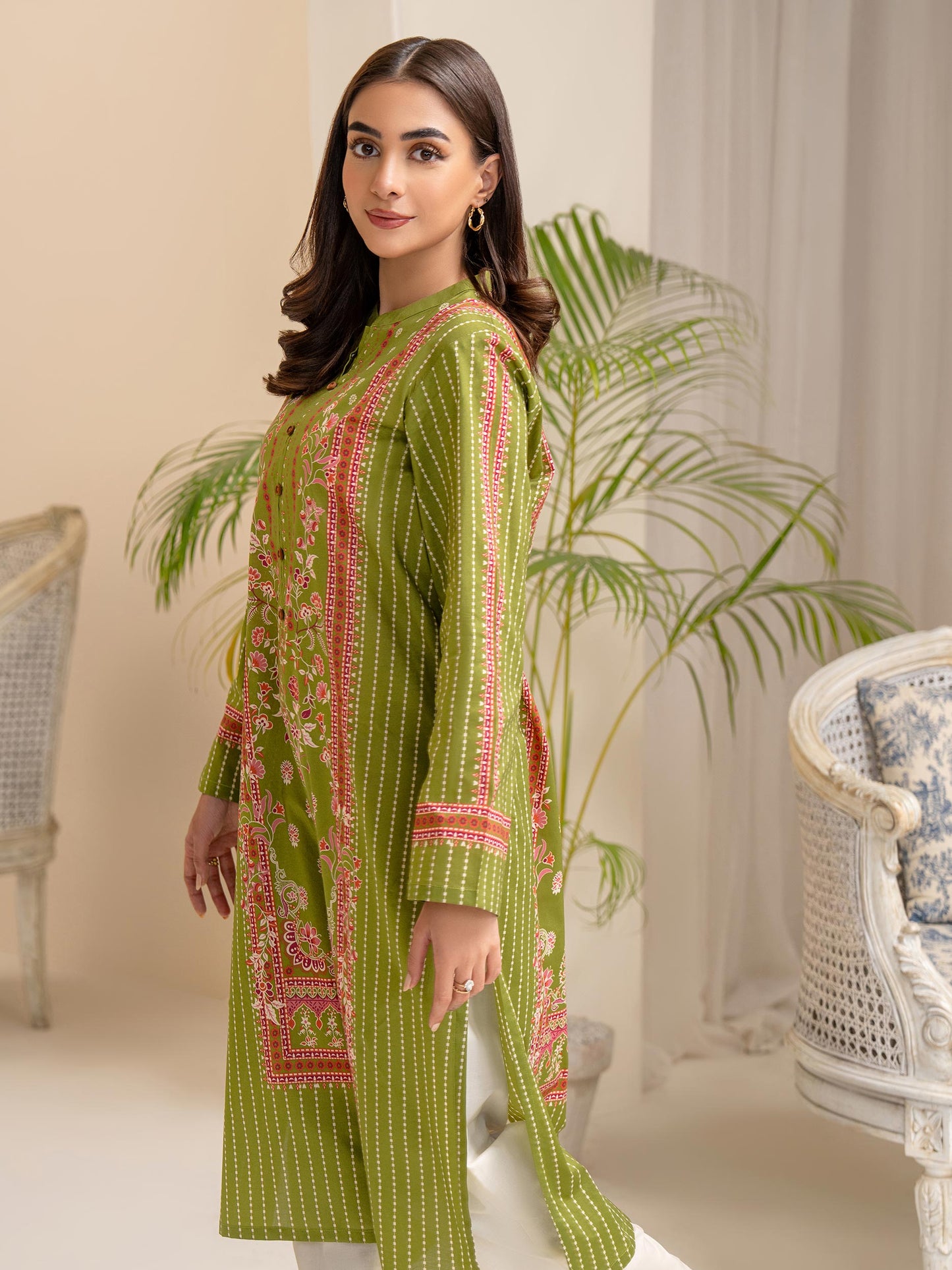 Lawn Shirt-Printed (Unstitched)