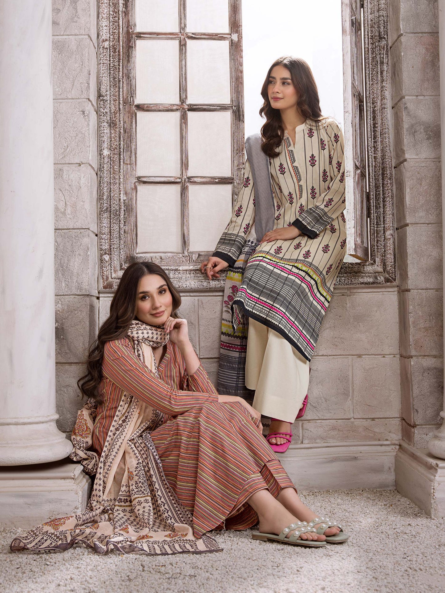 3 Piece Lawn Suit-Printed (Unstitched)