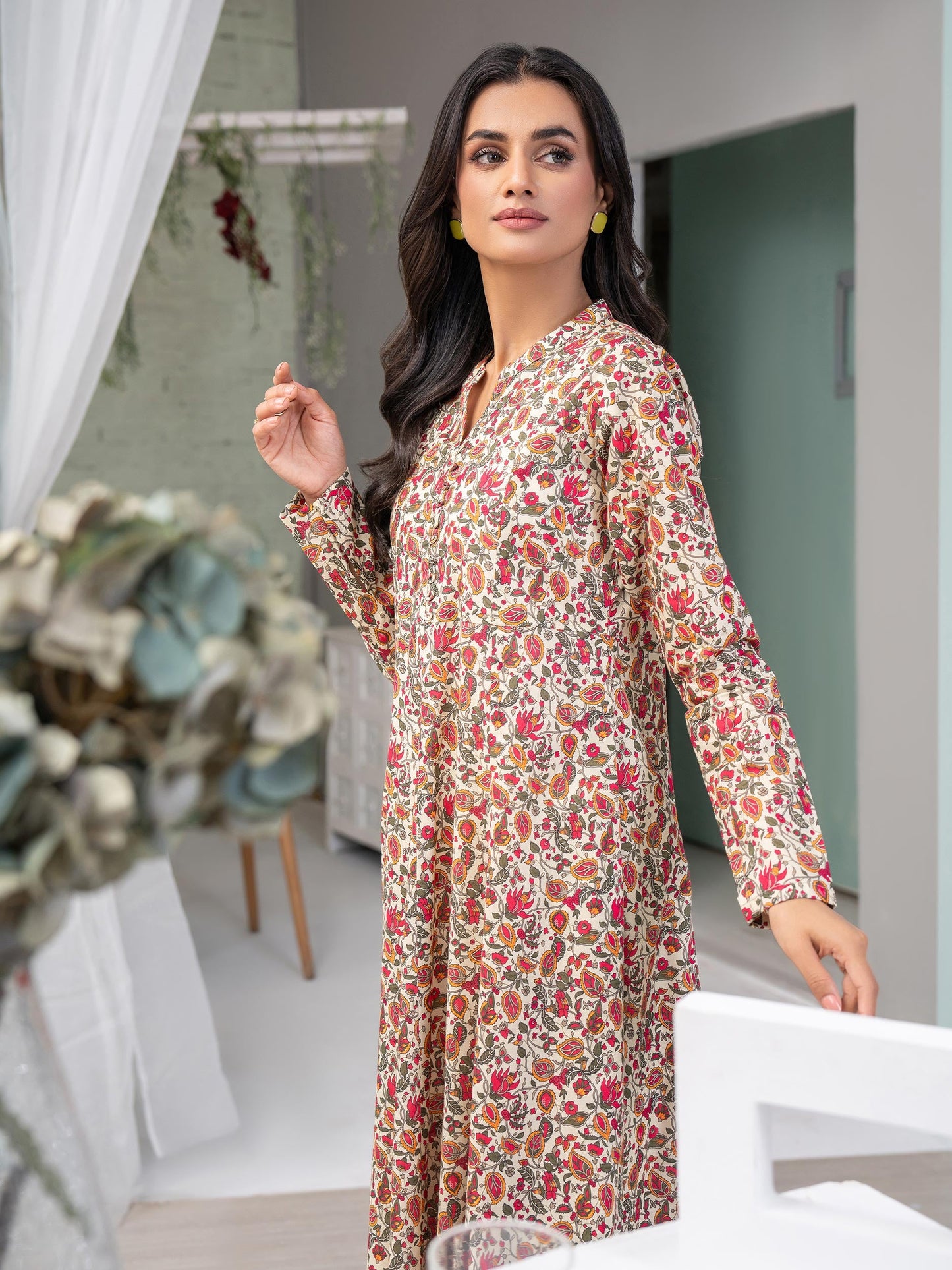 Viscose Shirt-Printed (Unstitched)