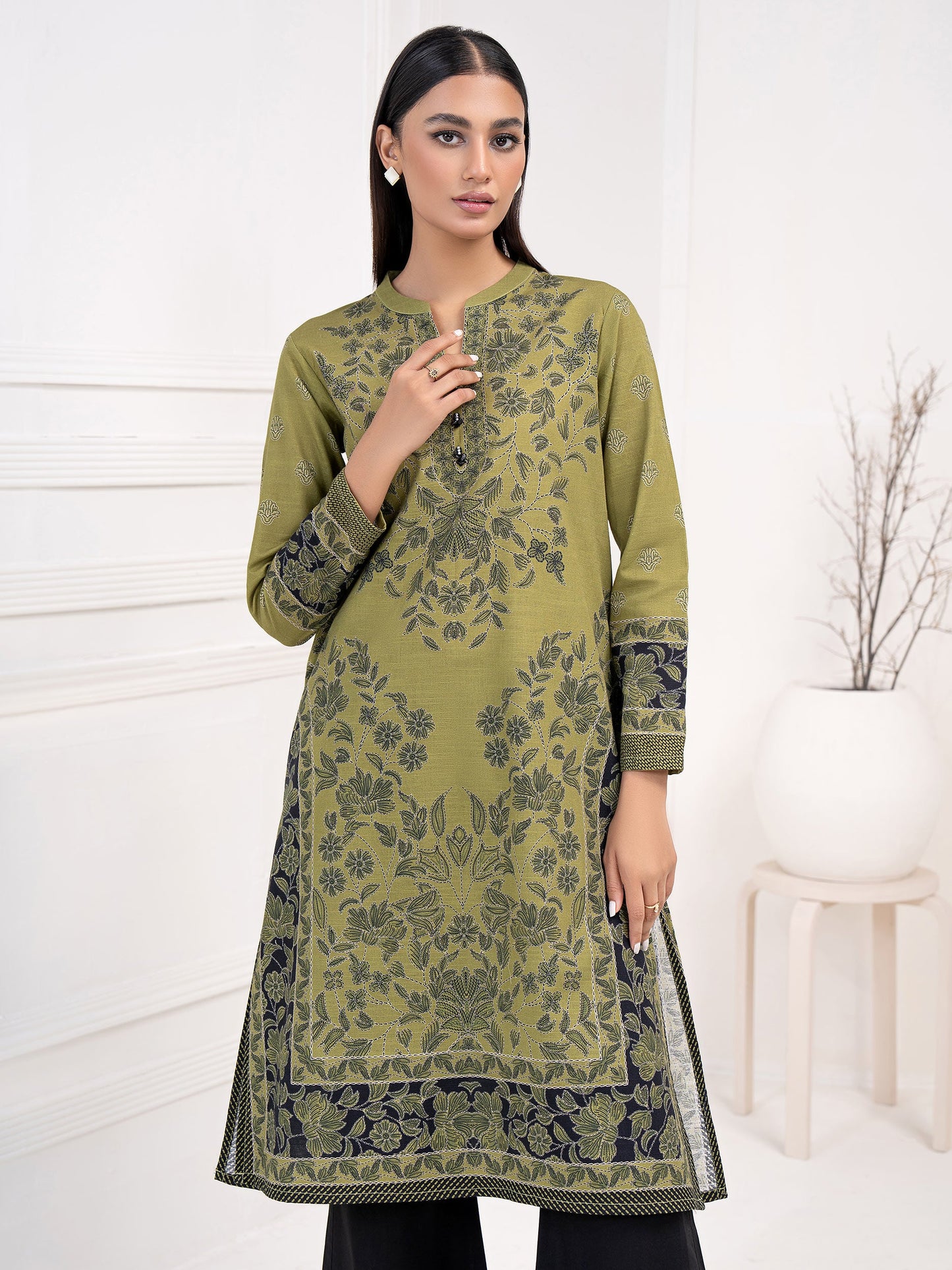 Khaddar Shirt-Printed(Unstitched)