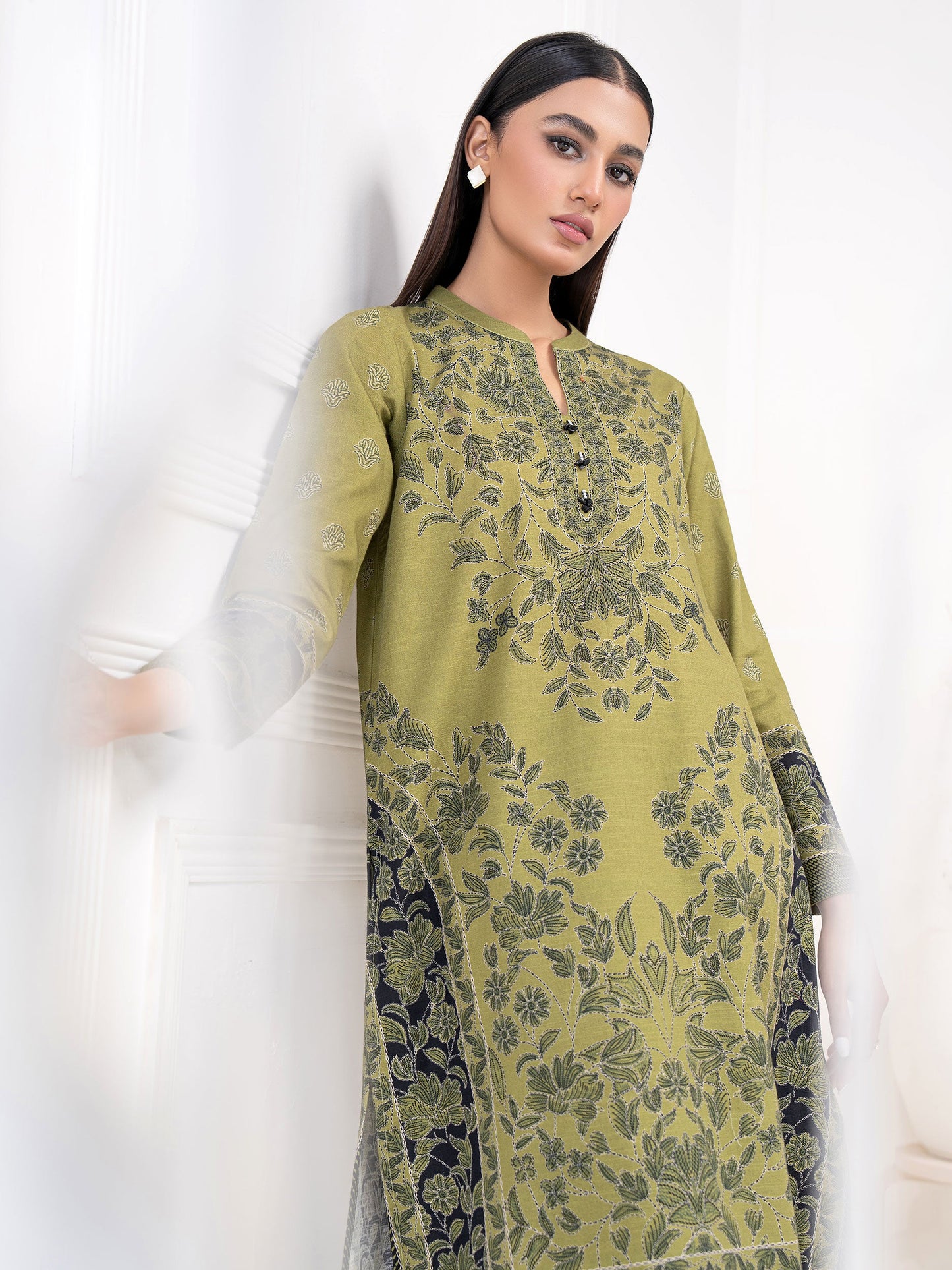 Khaddar Shirt-Printed(Unstitched)