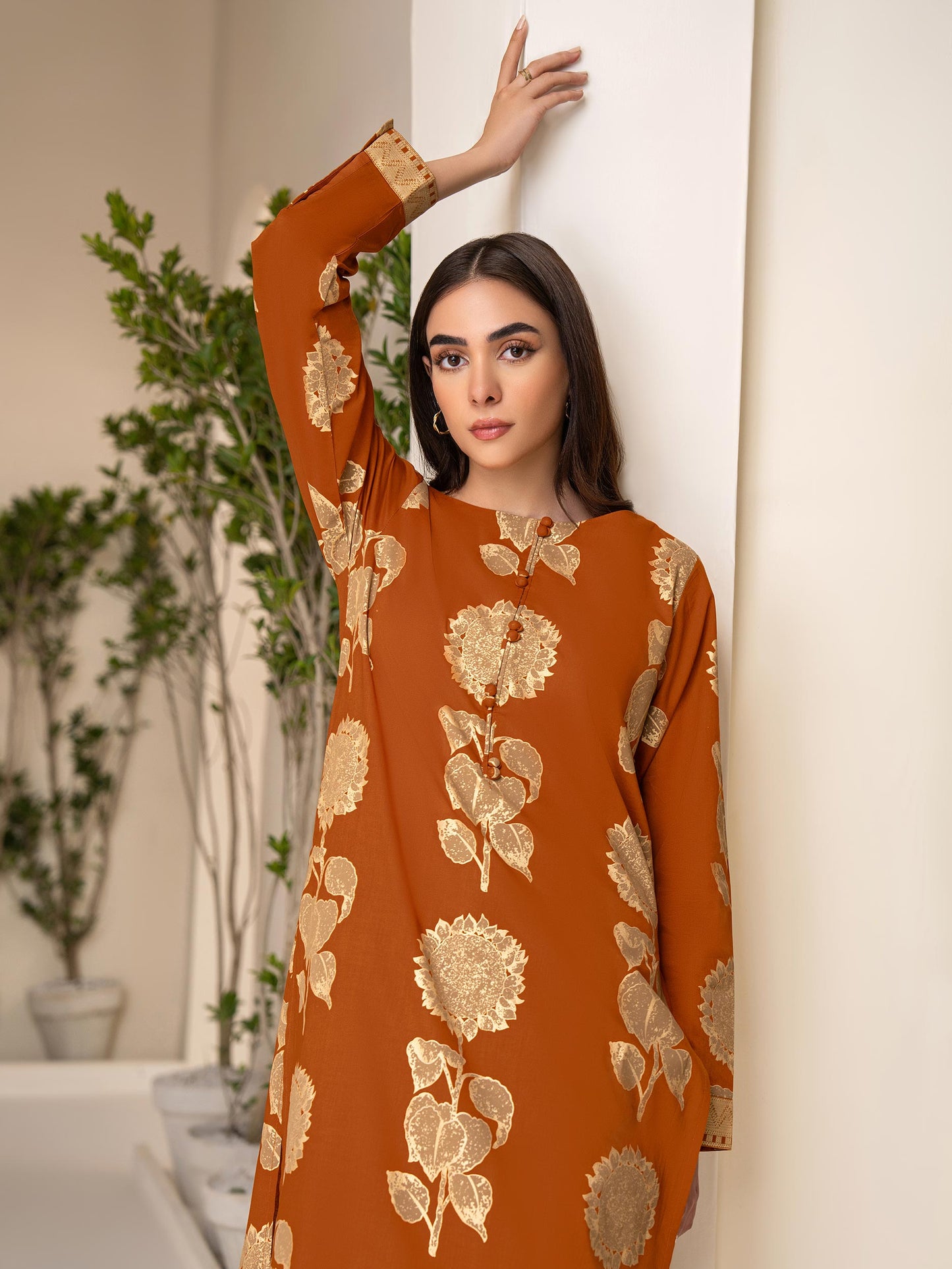 2 Piece Lawn Suit-Paste Print(Unstitched)
