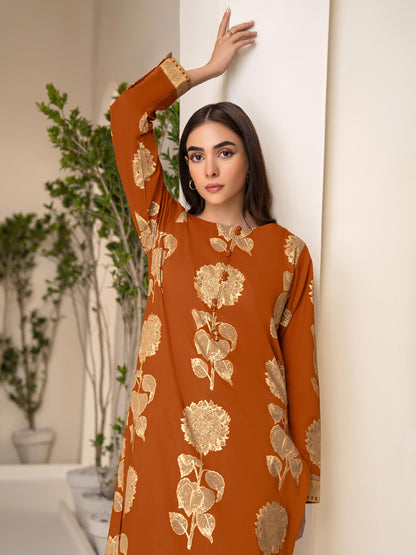 2 Piece Lawn Suit-Paste Print(Unstitched)