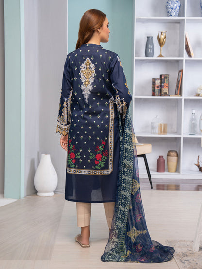 2 Piece Lawn Suit-Printed (Unstitched)