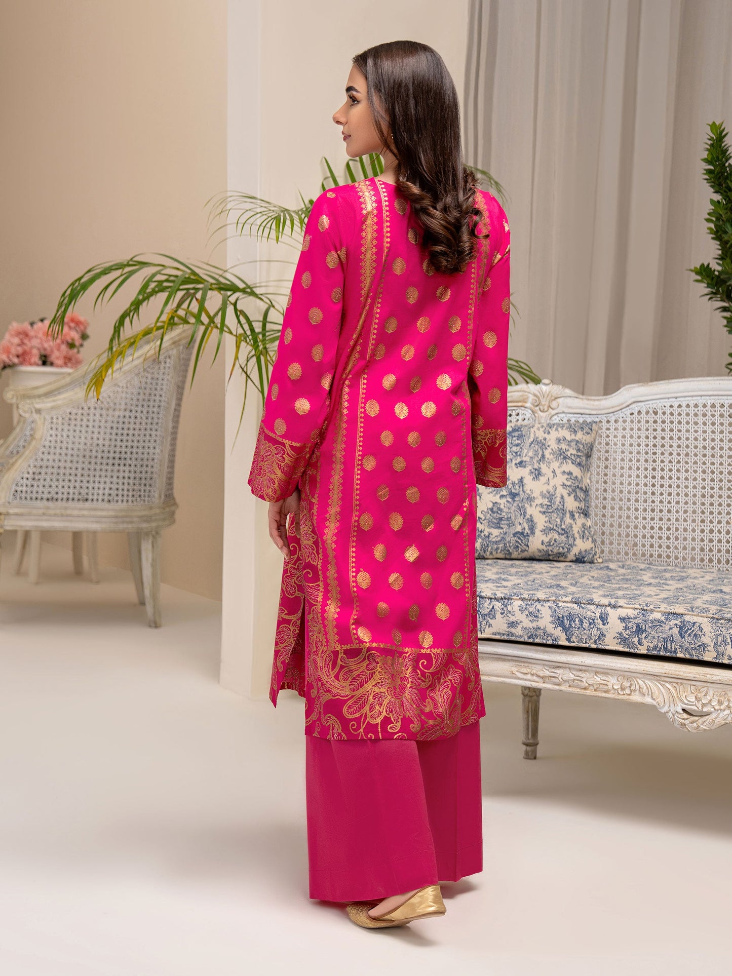 2 Piece Lawn Suit-Paste Print (Unstitched)