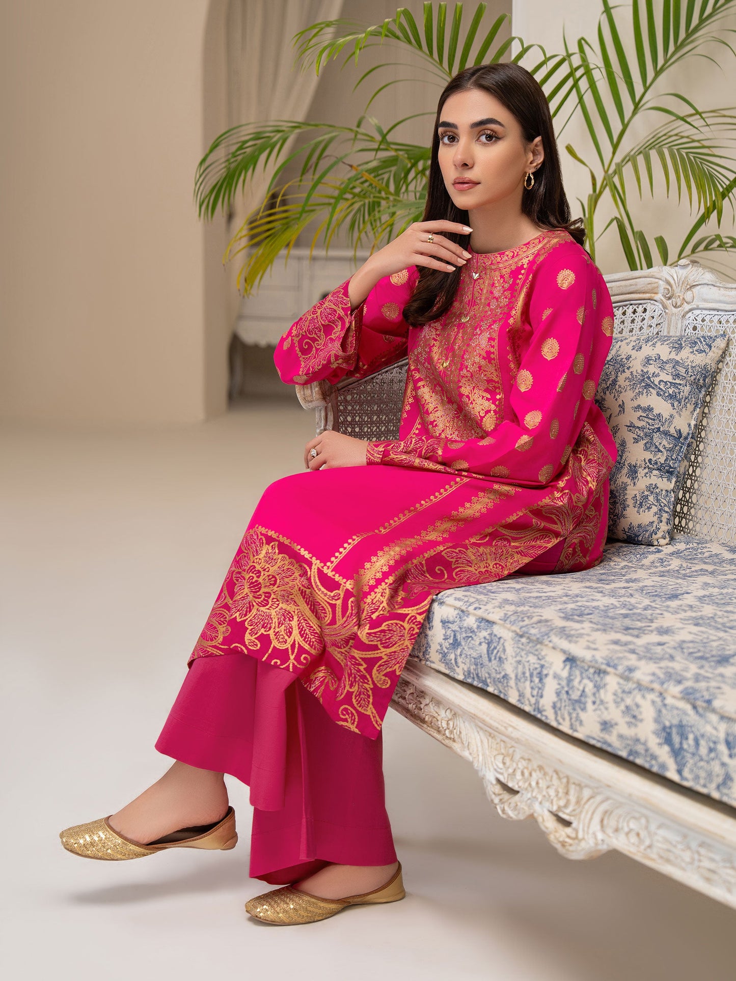 2 Piece Lawn Suit-Paste Print (Unstitched)