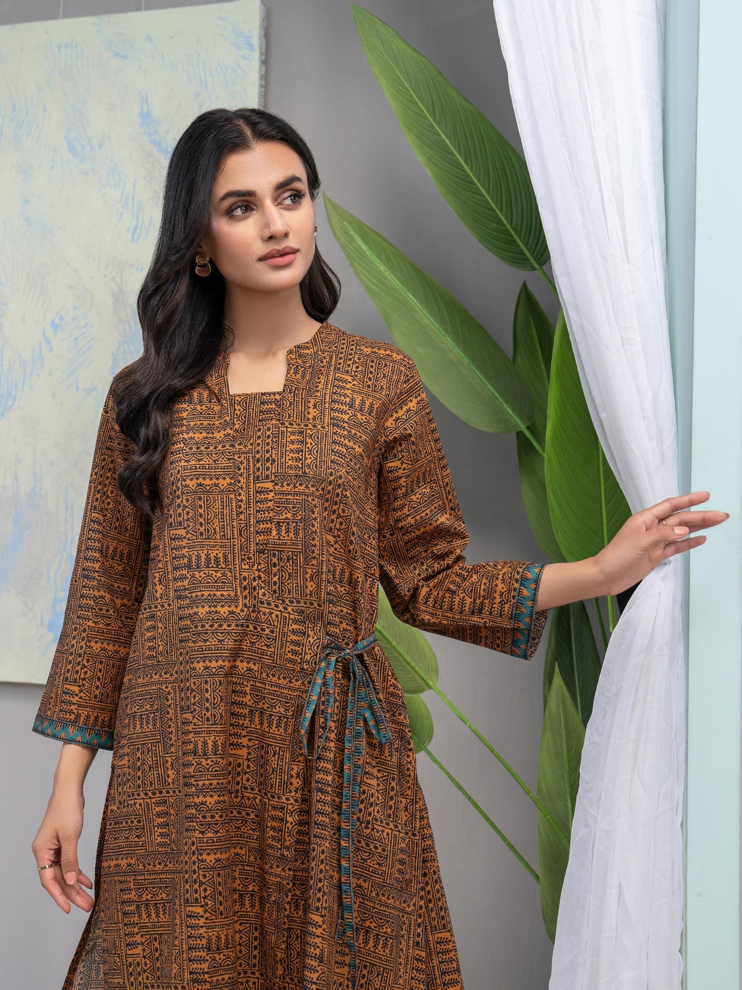 Lawn Shirt-Printed (Unstitched)