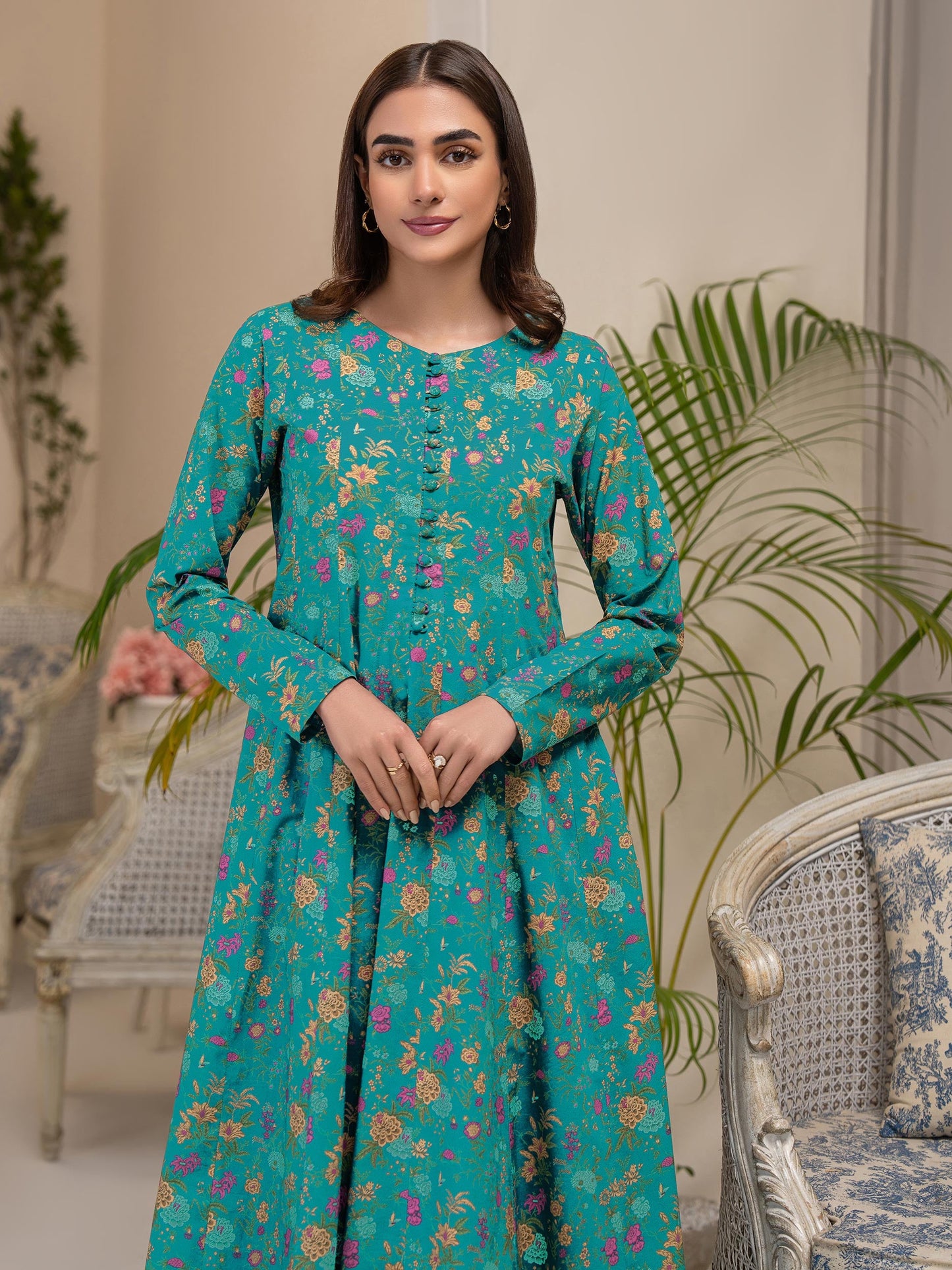 Lawn Shirt-Printed (Unstitched)