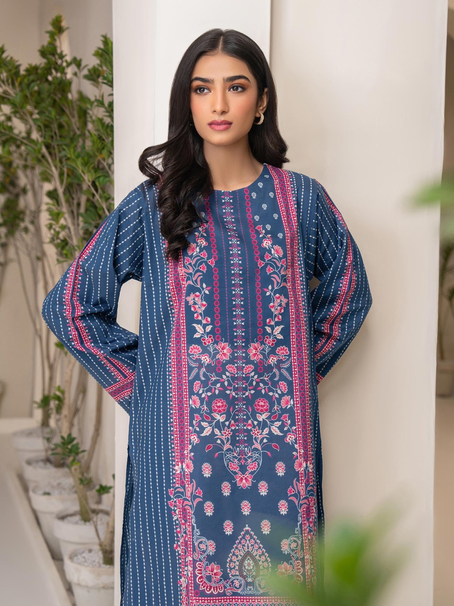 Lawn Shirt-Printed (Unstitched)