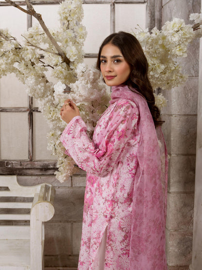 2 Piece Lawn Suit-Printed(Unstitched)