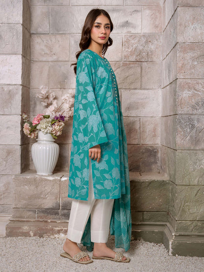 2 Piece Lawn Suit-Printed (Unstitched)