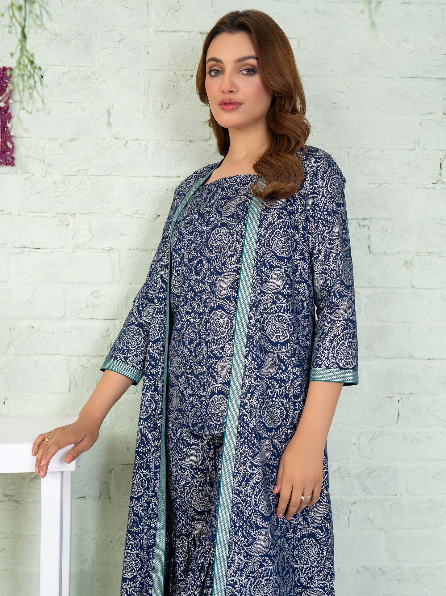 Lawn Shirt-Paste Print(Unstitched)