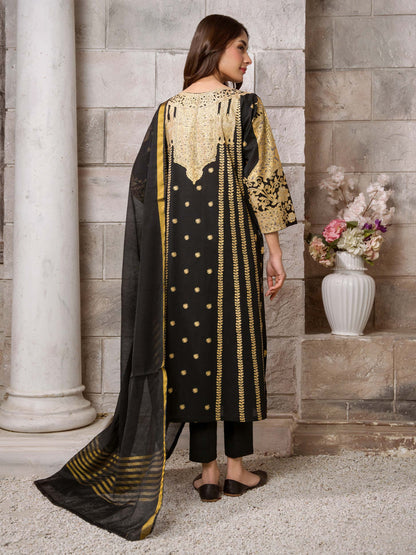 2 Piece Lawn Suit-Paste Print (Unstitched)