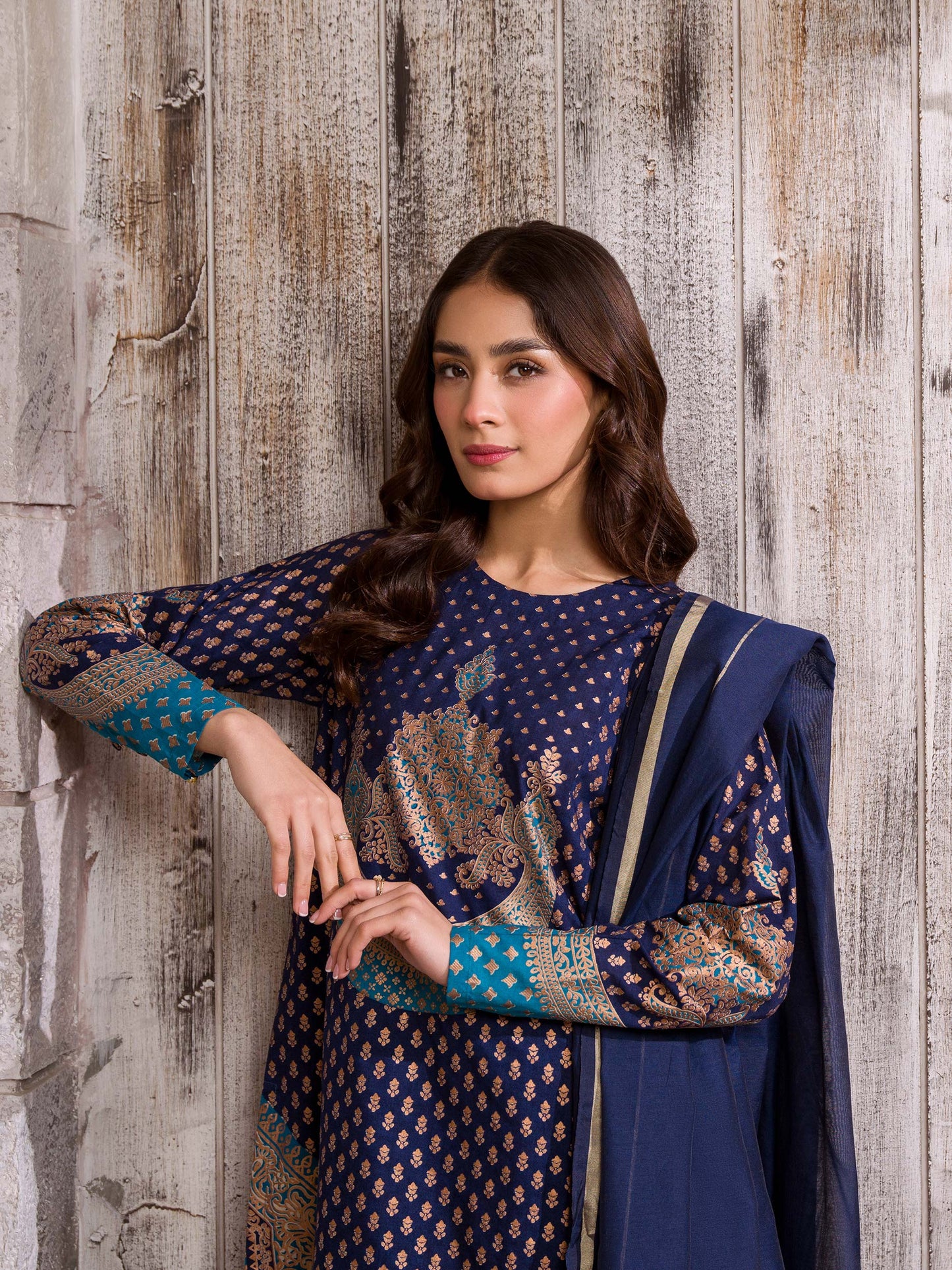 3 Piece Lawn Suit-Paste Print (Unstitched)