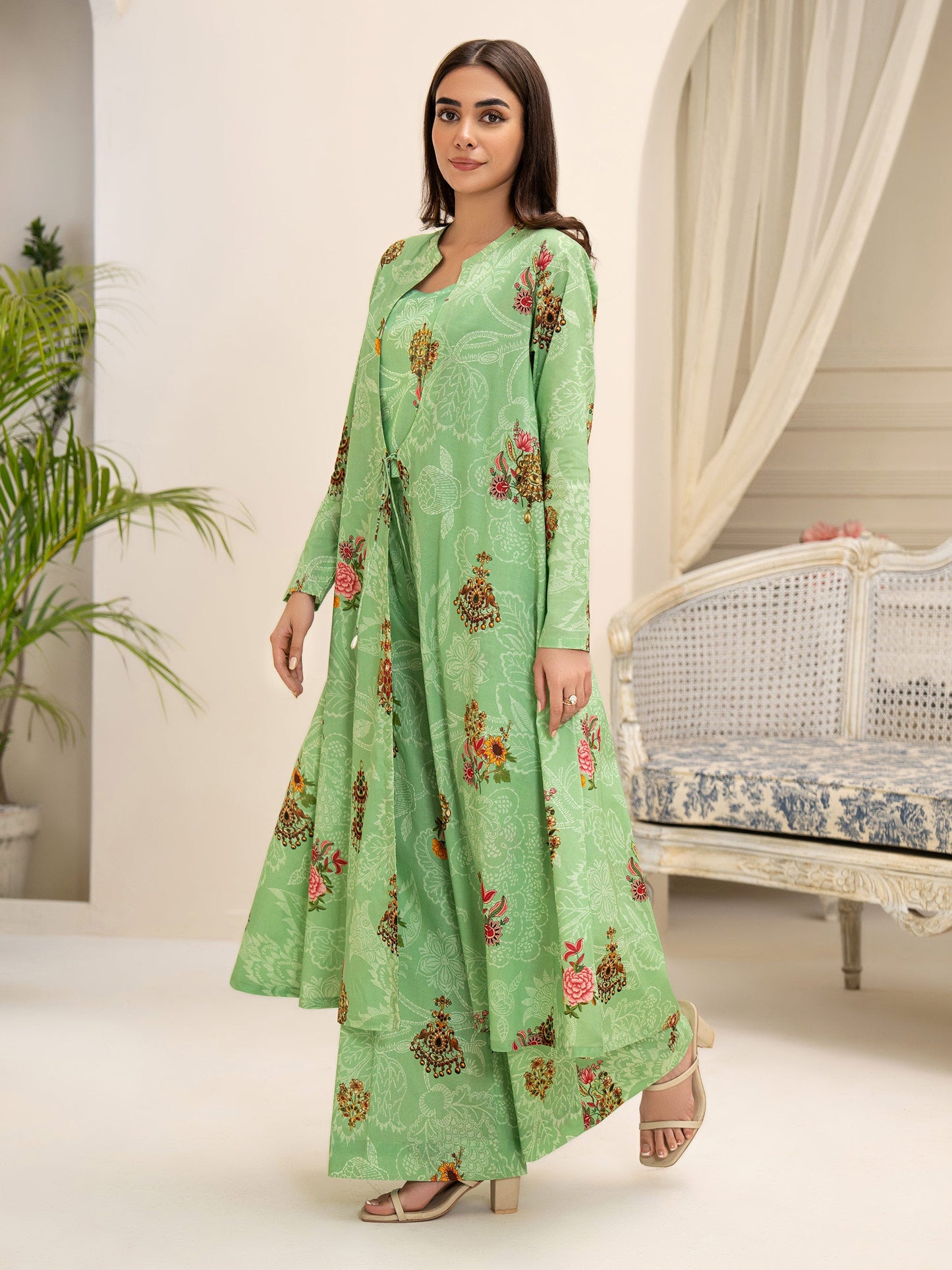 Lawn Shirt-Printed(Unstitched)
