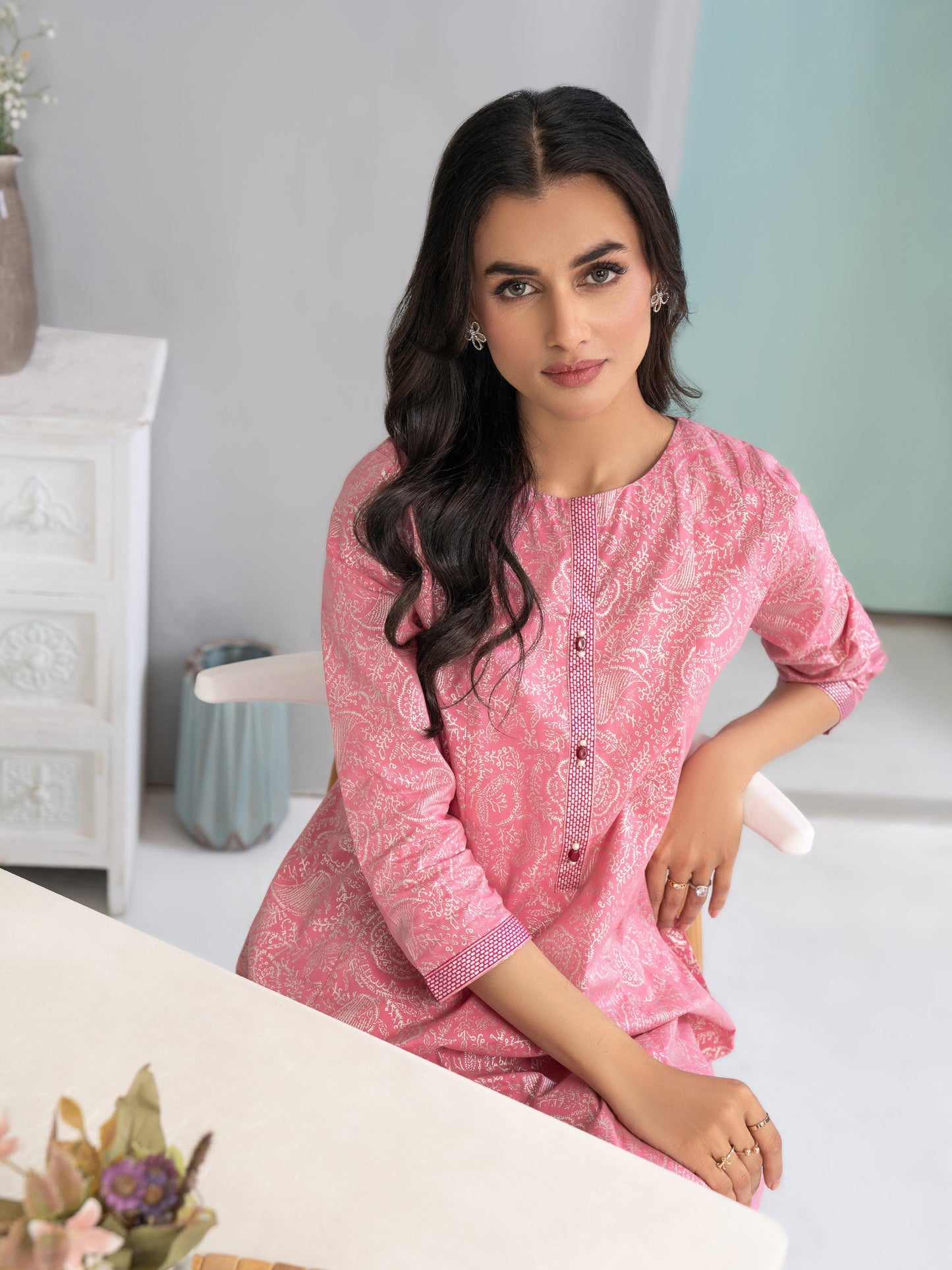 Lawn Shirt-Paste Print (Unstitched)