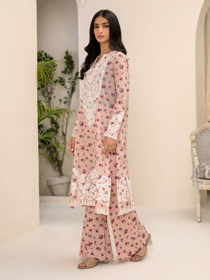 2 Piece Lawn Suit-Paste Print (Unstitched)