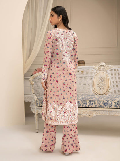 2 Piece Lawn Suit-Paste Print (Unstitched)
