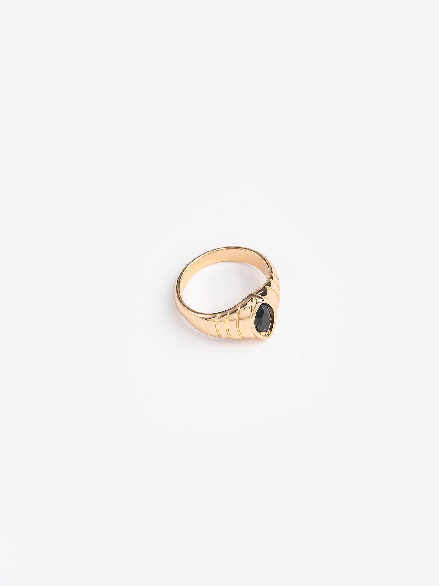 Textured Bold Ring Set