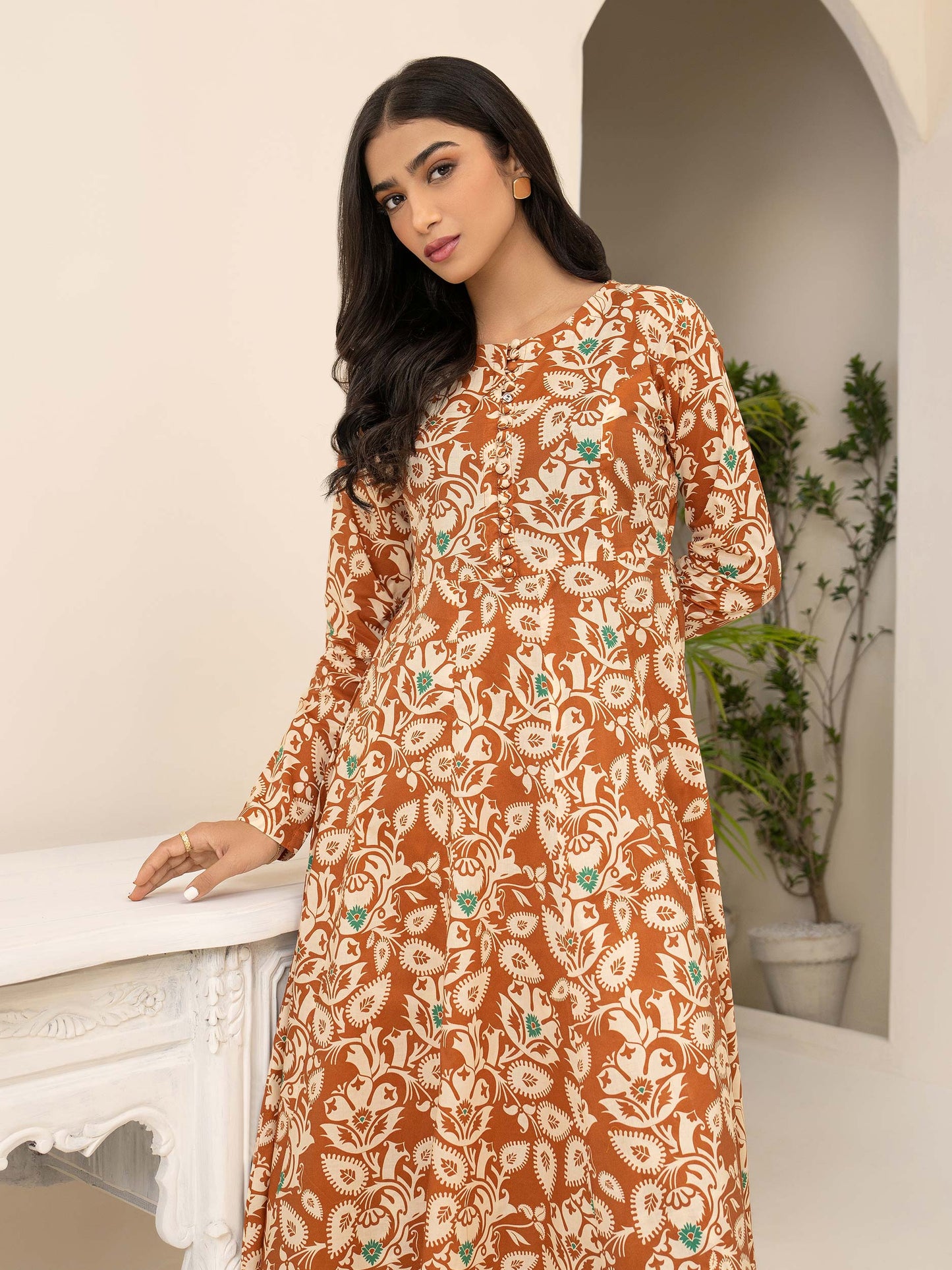 Lawn Shirt-Printed(Unstitched)
