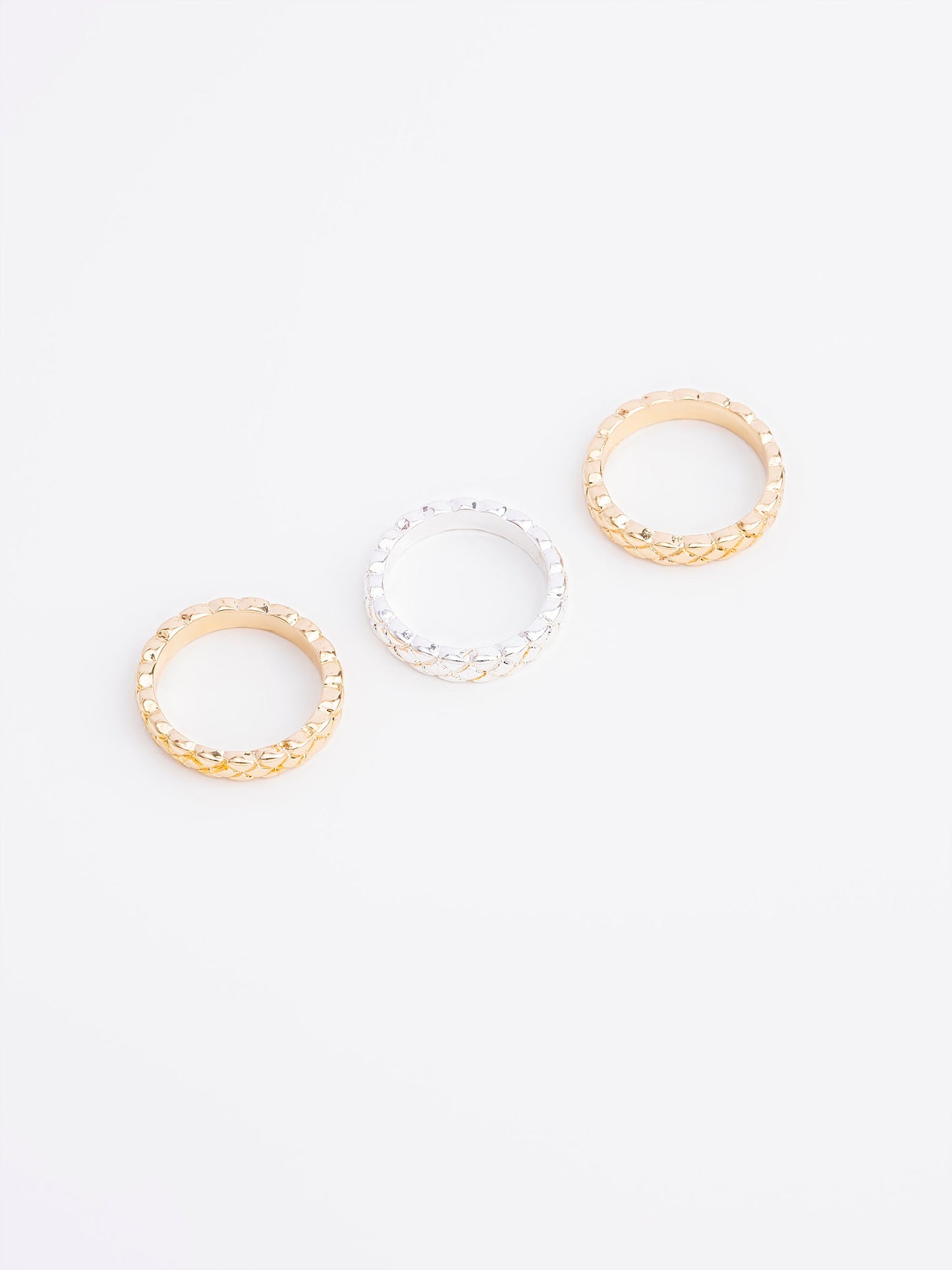 Engraved Ring Set