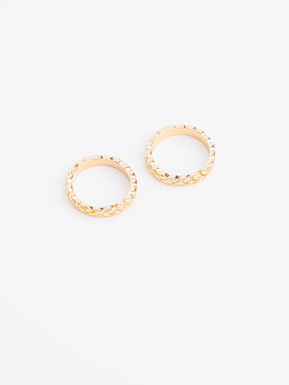 Engraved Ring Set