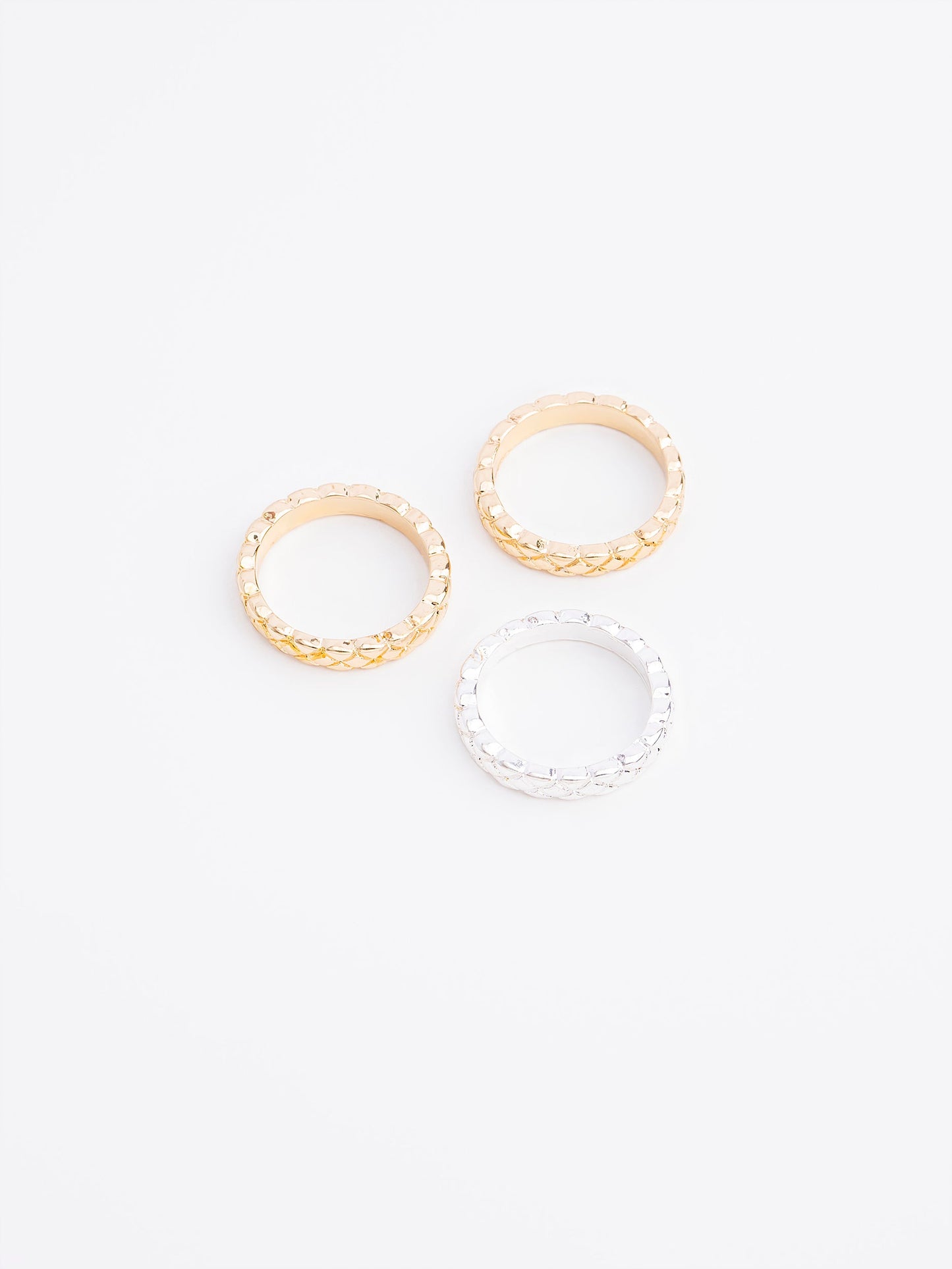 Engraved Ring Set