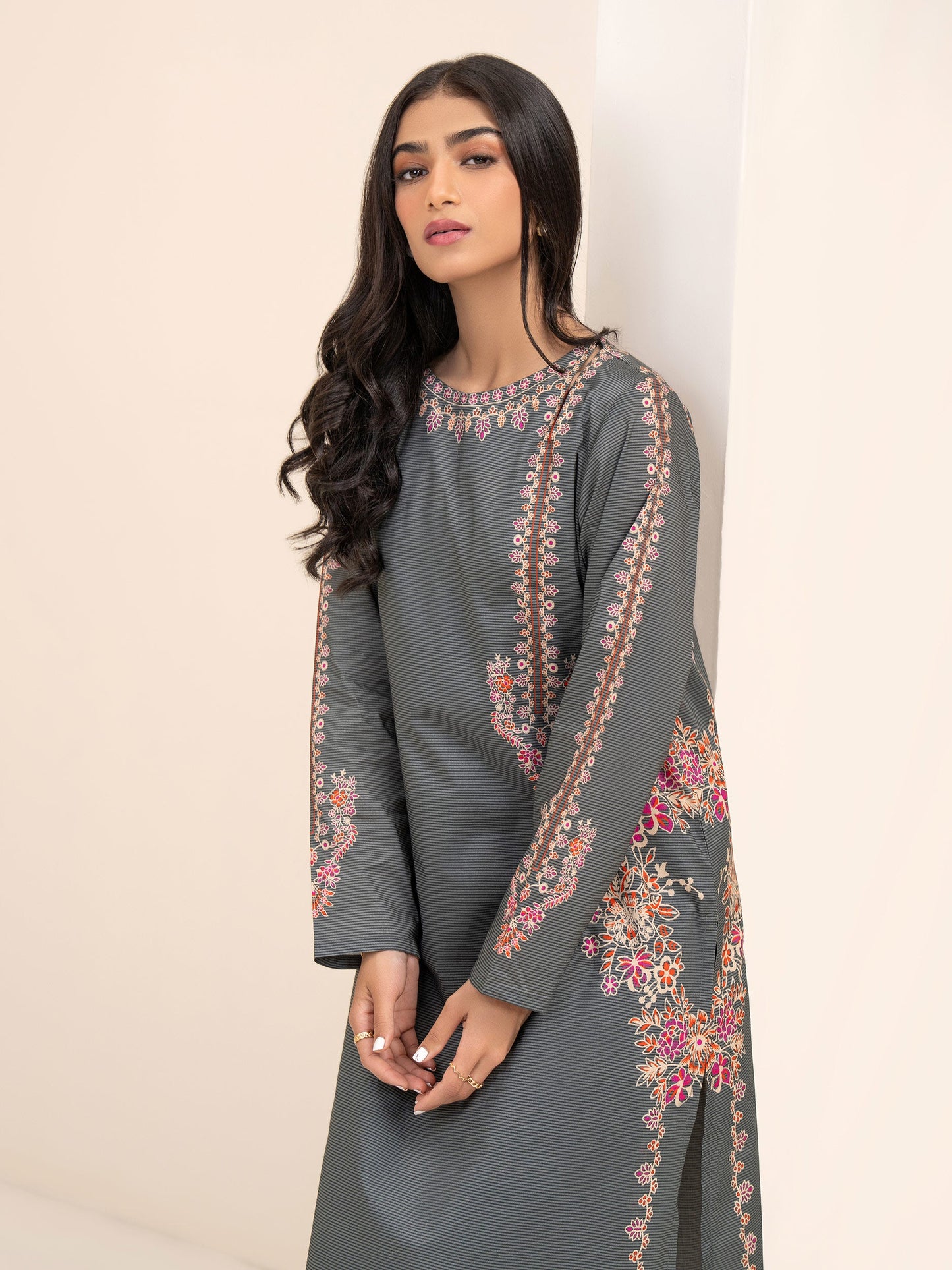 2 Piece Lawn Suit-Printed (Unstitched)