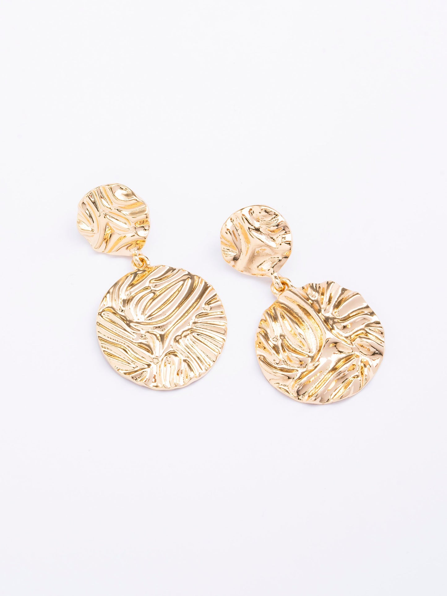 Textured Drop Earrings
