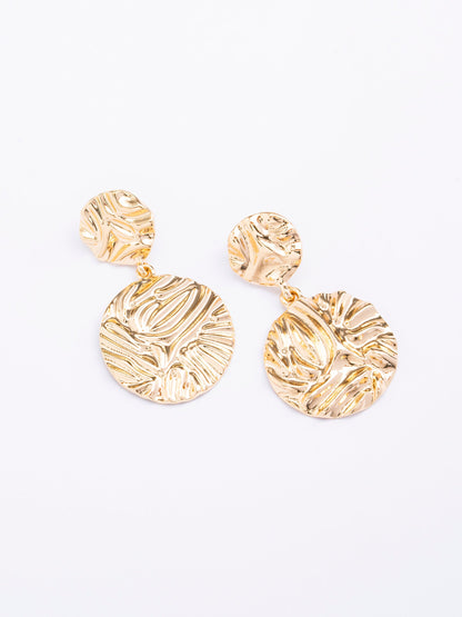 Textured Drop Earrings