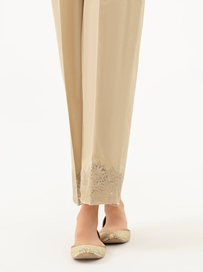 Cambric Trouser-Embroidered (Pret)