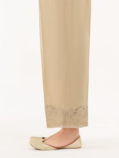 Cambric Trouser-Embroidered (Pret)