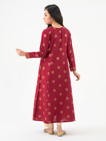 Jacquard Shirt-Embroidered (Pret)