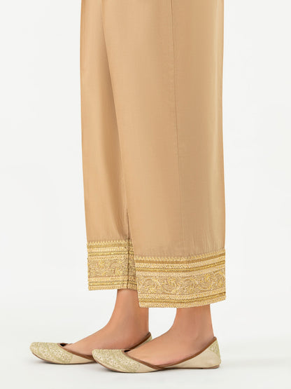 Cambric Trouser-Embroidered (Pret)
