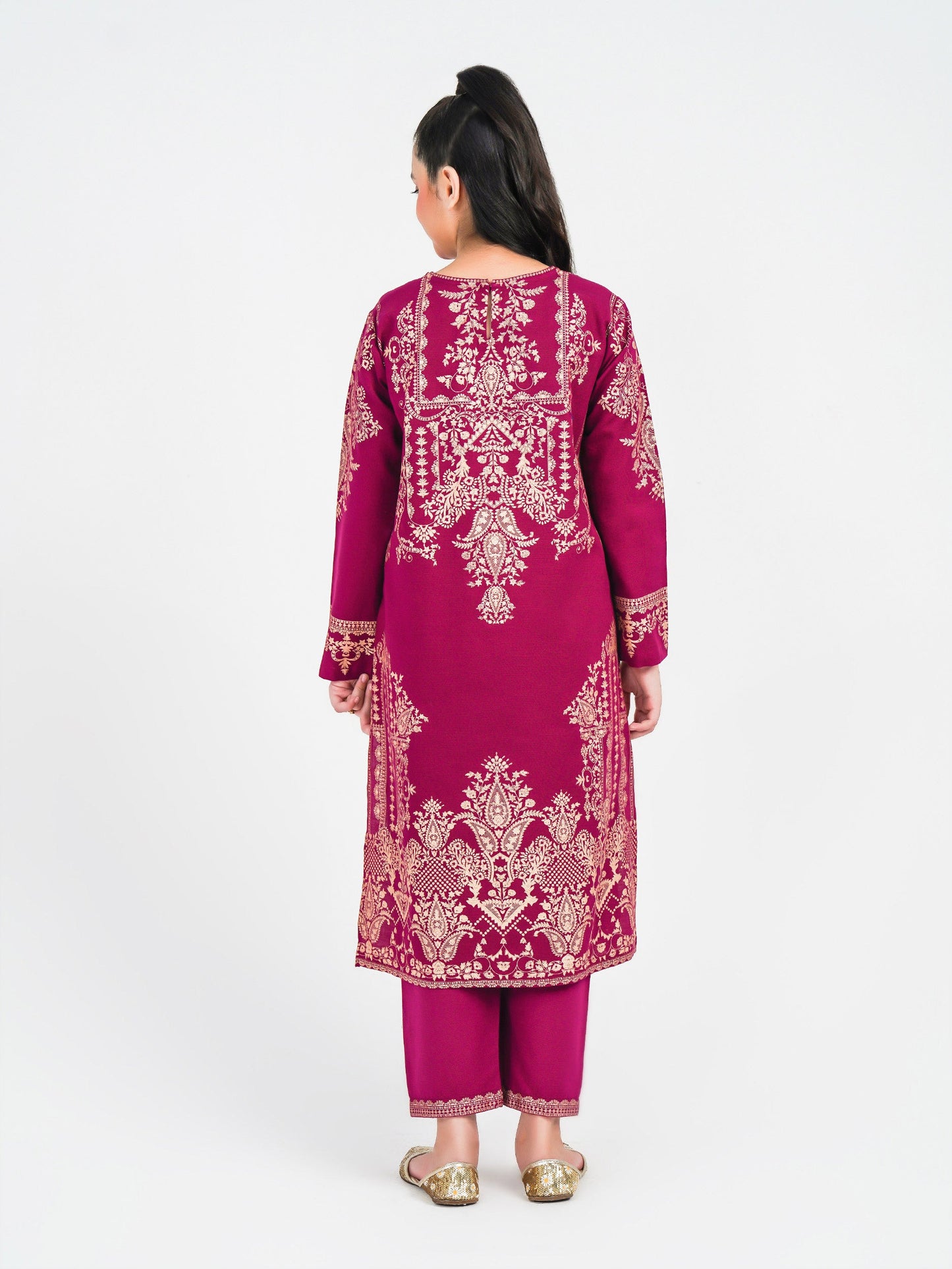 2 Piece Khaddar Suit-Printed