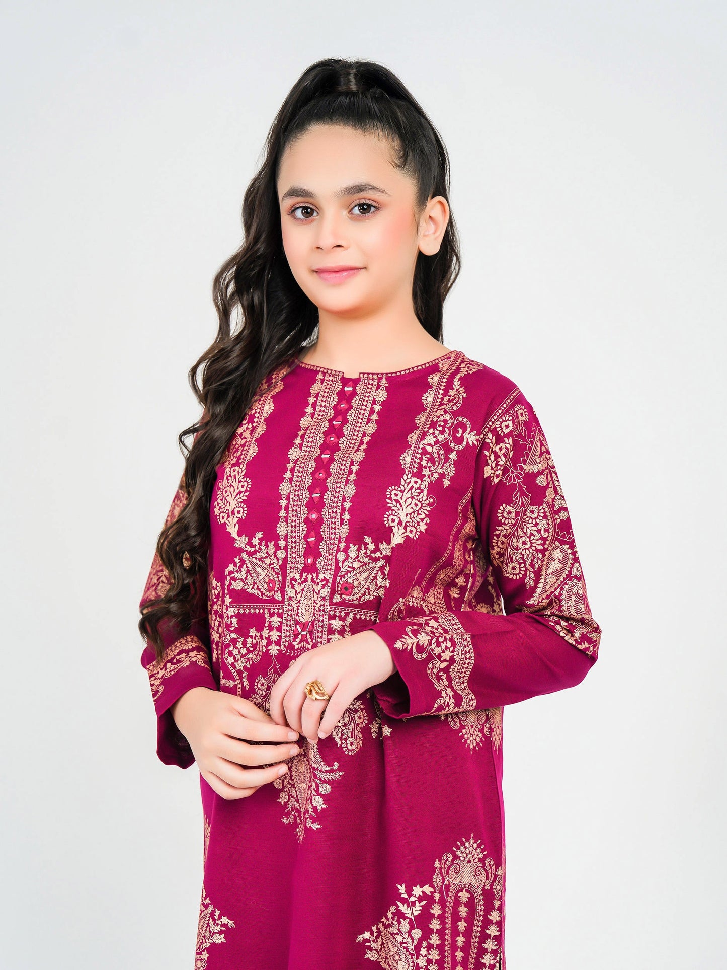 2 Piece Khaddar Suit-Printed