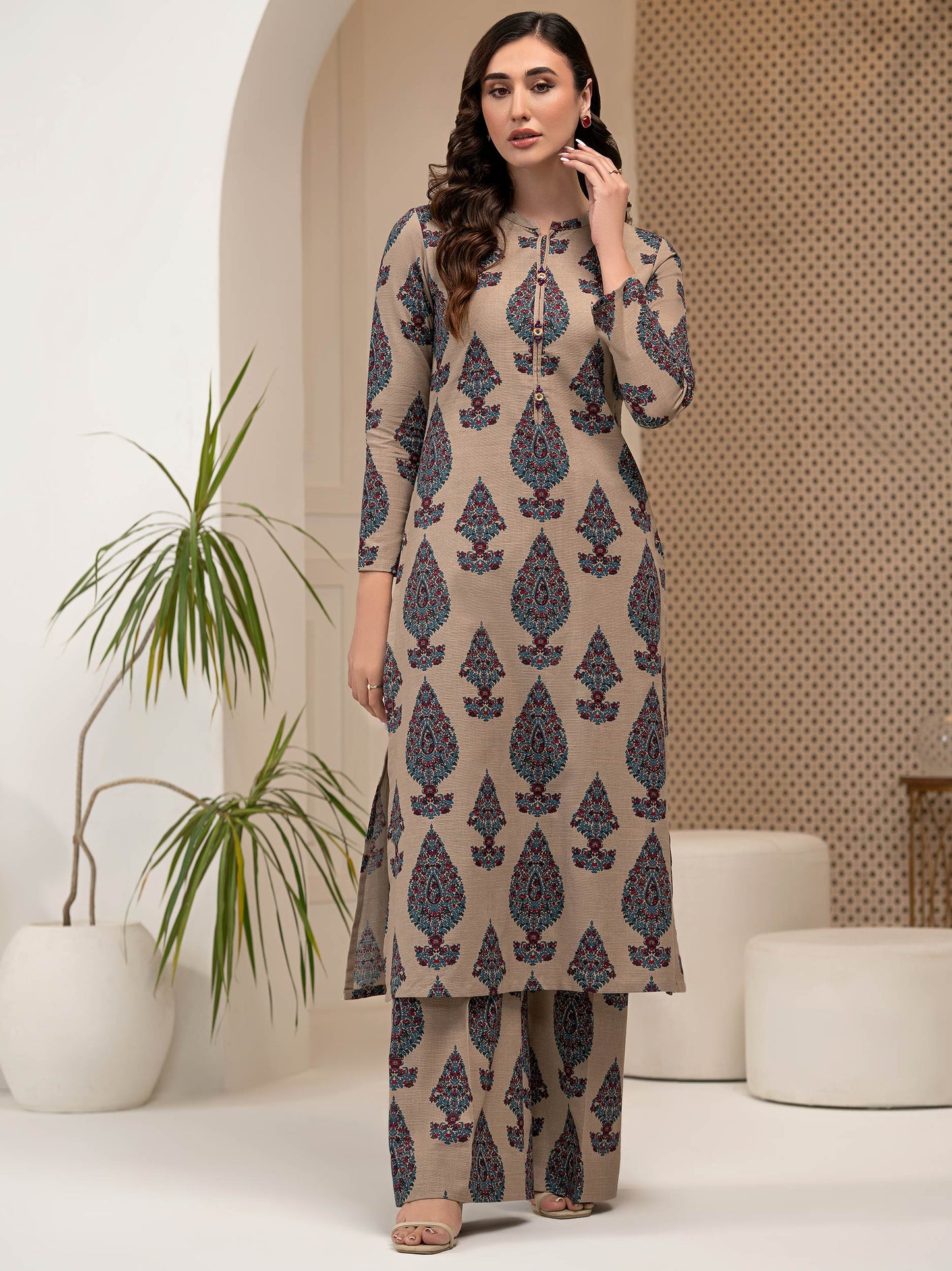 Khaddar Shirt-Printed (Unstitched)